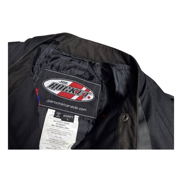 Ladies Joe Rocket motorcycle jacket w/armor & zip out liner - Picture 7 of 7